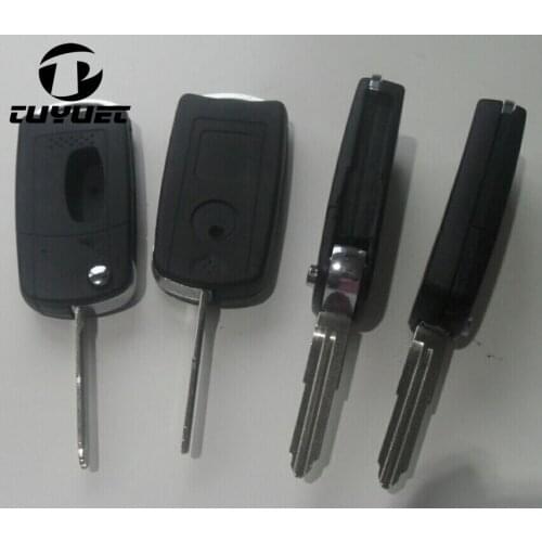 Modified Folding Flip Remote key Shell 2 Buttons for Mitsubishi New ASX GRANDIS Outlander LANCER-EX With Right Key Blade
