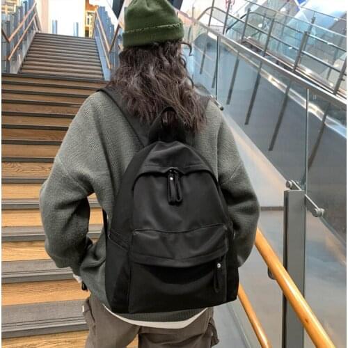 Fashion Backpack Canvas Women Backpack Anti-theft Shoulder Bag New School Bag For Teenager Girls School Backapck Female