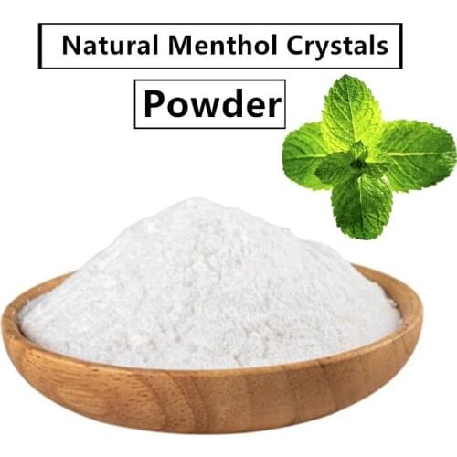 Natural Menthol Crystals Powder / Crystal Arvensis 100% PURE Chinese Menthol Natural Menthol