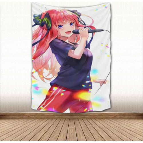 New Nino Nakano Wall Hanging Tapestry Home Party Decorative Tapestries Photo Background Cloth Table Cloth Wall Tapestry 0406