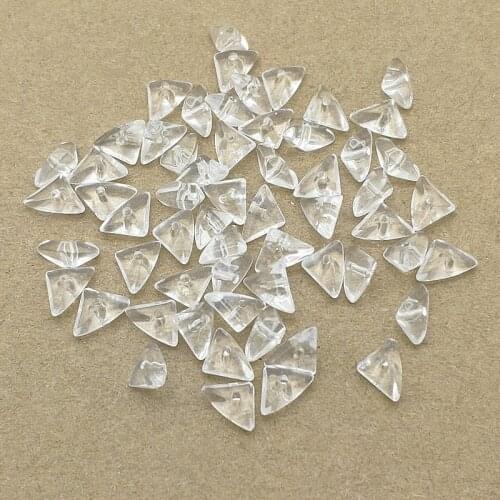 New arrival! 11x7mm 3000pcs Clear Small Stone Shape Beads for Handmade Necklace Earring DIY Parts Jewelry Findings & Components