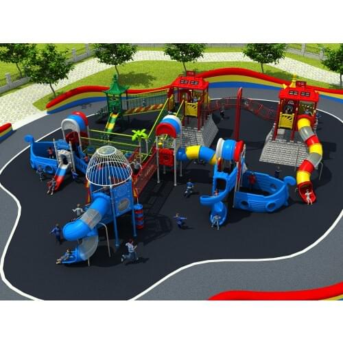 Amusement outdoor playground park physical play Series CE,ISO,TUV steel net structure dream of pleasure island YLW-17940