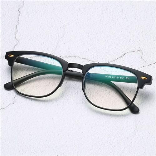 New Fashion Computer Reading Glasses Anti Blue Ray Ultralight Ametabolic Men Women Sturdy Presbyopia Parents Eyewear for Readers