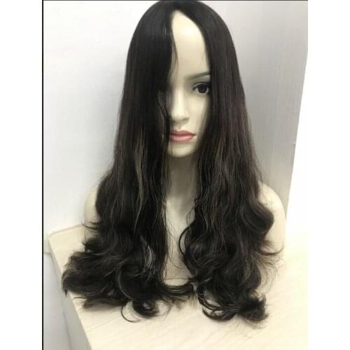 Tsingtaowigs Custom made European virgin hair unprocessed hair 24inch wavy jewish wig Best Sheitels wigs free shipping