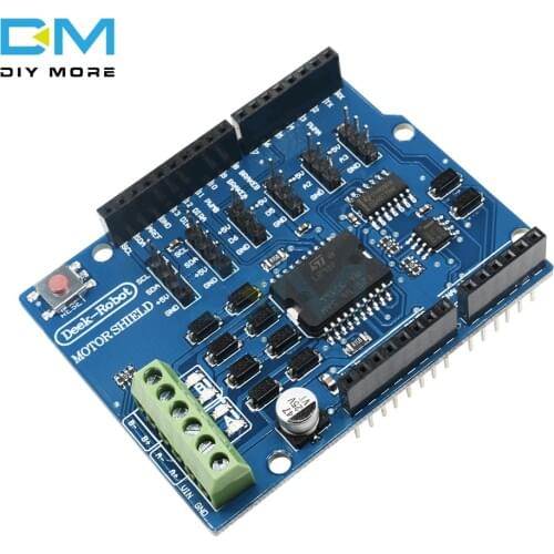 L298 L298P Shield R3 DC Motor Driver Shiled Board Module 2A Dual Full Bridge H-Bridge 2 Way 2CH For Arduino UNO Relay 5V 12V