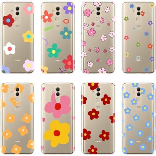 Soft Phone Case Silicone For Huawei Mate 20 10 9 Pro Yellow Flower Aesthetic Back Cover For Huawei Mate 7 8 9 10 20 Lite Case