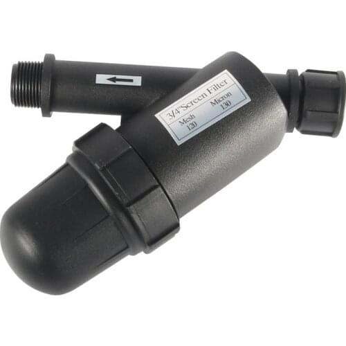 Y Type 3/4 Inch Male Thread to Female Thread Screen Filters 120 Mesh Garden Irrigation Pump Greenhouse Filtrate Fittings 1 Pc