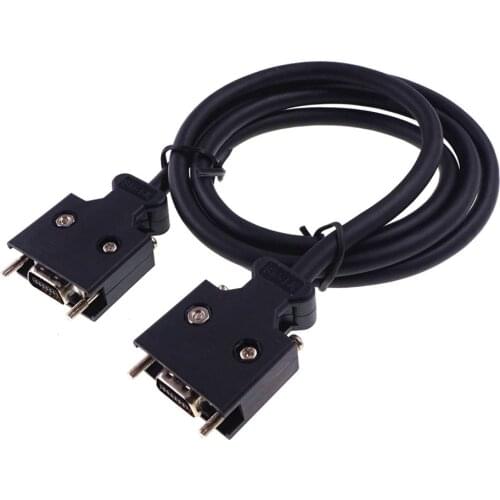 1 piece SCSI cable 14 Pin Servo Data Connector Extension MDR Male to Male 10314 for Yaskawa Delta for Panasonic for Mitsubishi