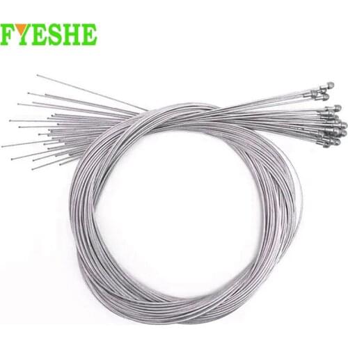 1.7M 10pcs Bike Brake Line Stainless Steel Bicycle Brake Inner Wire Cable Lines Road Bicycle Shifting Brake Cable