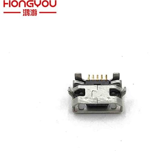 100Pcs Micro Usb Charging Jack Connector Dock Socket Plug For Lenovo S930 A788T A3000H A3000 A388T A370 A656 Charge Port