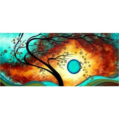 5D Diamond Painting abstract tree Art ,Square round Rhinestone Pictures Embroidery Sale Diamond Mosaic Home Decor