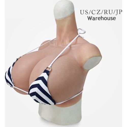 Huge Breast Large Cup Transgender Forms for Crossdresser Silicone Artificial Realistic Big Fake Boobs Shemale Drag Queen