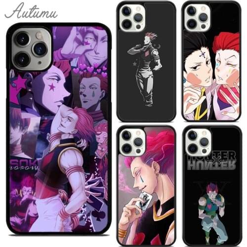 Hunter X HUNTER Hisoka Playing Card Phone Case for iPhone 11 12 Pro Max mini X XR XS SE 2020 5 6 7 8 Plus Galaxy S8 S9 S10 Cover