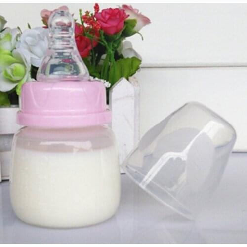 Baby Mini Portable Feeding Nursing Bottle Safe Newborn Kids Nursing Care Feeder Fruit Juice Milk Bottles