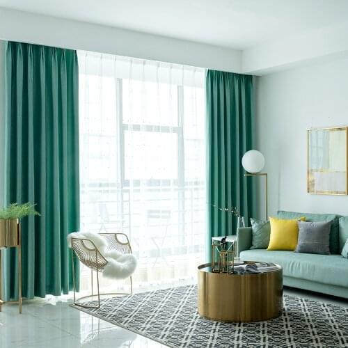 DSinterior Blackout Curtains On The Windows
