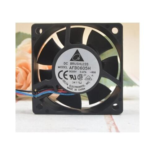 Delta AFB0605H 6CM 6025 5V 0.47A Double Ball Bearing Cooling Fan