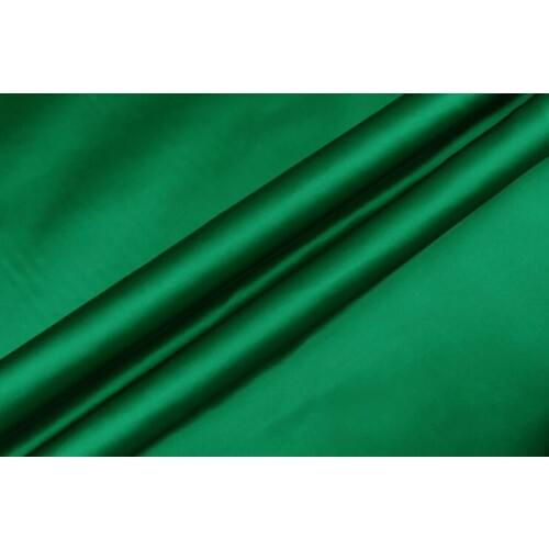 Howmay pure silk fabric stretch satin charmeuse 19m/m 108cm 42" green 07# for dress womens clothes shirt
