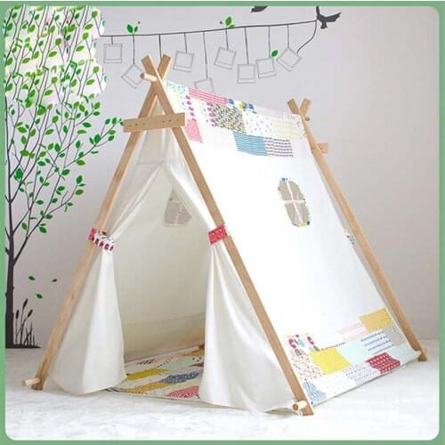 Colorful kids play house teepee tent free shipping