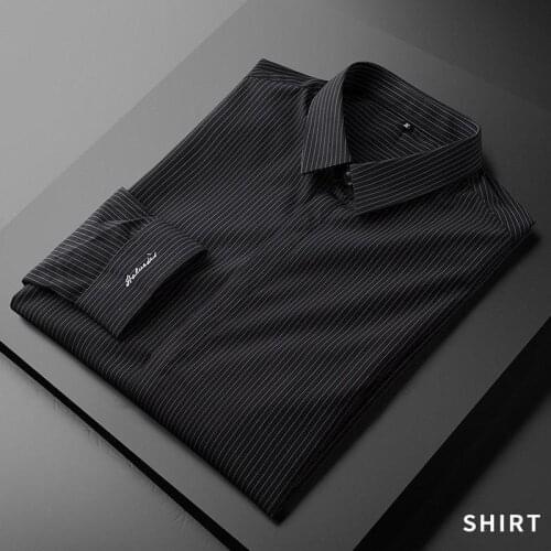 Мужские полосатые рубашки MEI QIU MEI China At AliExpress