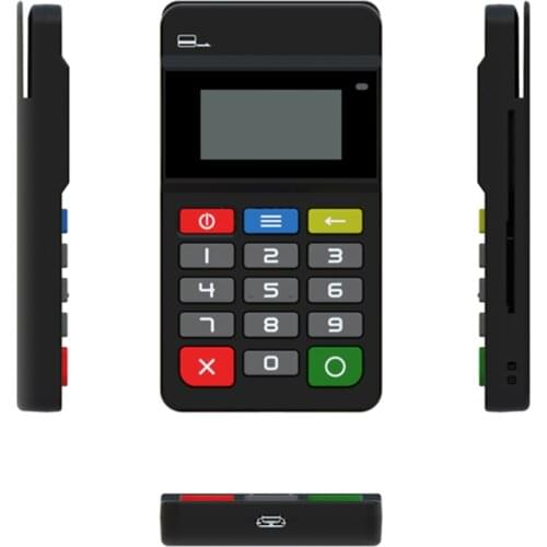 Mobile pos terminal chip card reader with keypad HTY711