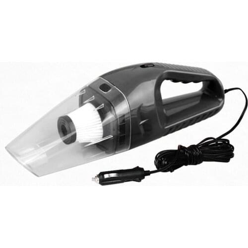 Newest Portable 120W 12V Car Vacuum Cleaner Handheld Mini Vacuum Cleaner Super Suction 5m Cable Wet And Dry Dual Use