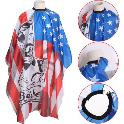 New Barber Haircut Gown Breathable Hairdressing Cloth Apron Polyester Hair Styling Design Supplies Salon Gowns Cape