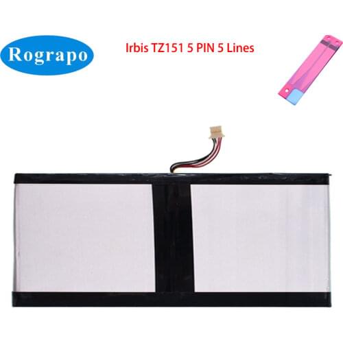 New 3.7V 8000mAh Tablet PC Battery For Digma Plane 1600 3G Rechargeable Accumulator 2 Wire