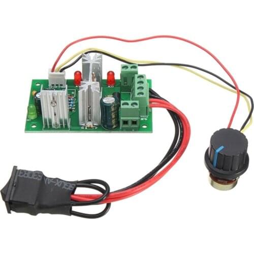 DC 6-30V 200W PWM Motor Speed Controller Regulator Reversible Control Forward / Reverse Switch for Motor Linear Actuator
