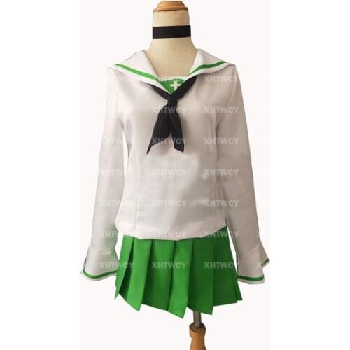 Anime Girls und Panzer Nishizumi Miho School Uniforms Cosplay Costume any size
