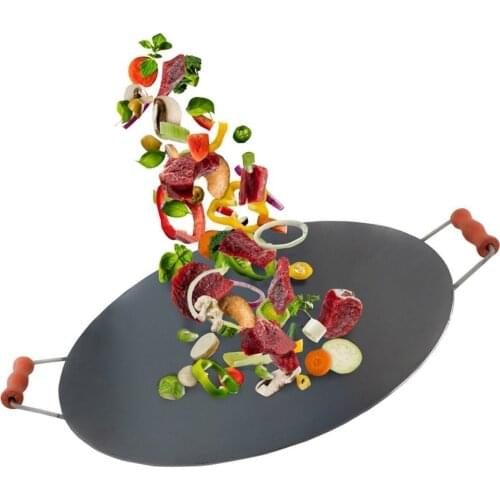 Modern Otm 50 cm Double Sided Hair Roasting Gözleme Plate сковорода utensílios de cozinha сковорода с крышкой кастрюля