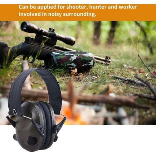 Tactical Hunting Earplugs Electronics Caza Shooting Headset TAC 6s Noise Reduction Tactico Protective Foldable Ear Plugs Earmuff