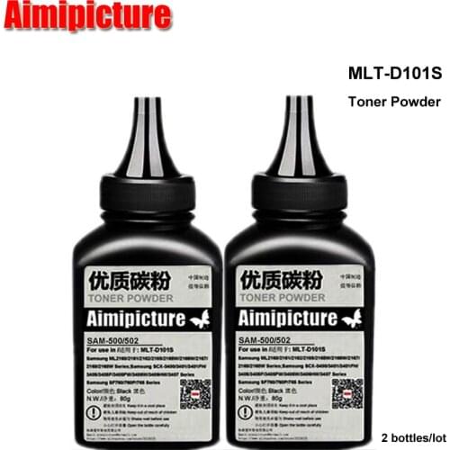 Toner powder for samsung MLT-D101S D101S 101 101S for ML2160 ML2161 ML2165 SCX3400 3401 3405 SF760 760P 765 refill toner 80g*2