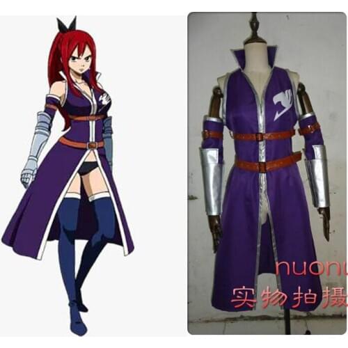 2017 Fairy Tail Team Fairy Tail A Erza Scarlet Cosplay Costume