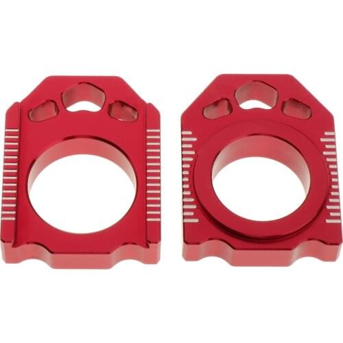 2x Motorcycle CNC Rear Adjuster Fit for CRF250R CRF250X