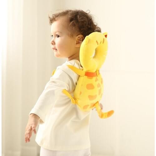 Baby Learn To Sit Shatter-resistant Head Pad Children Toddler Head Pillow Baby Head Protection Mat Learning Walk Crash Pillow