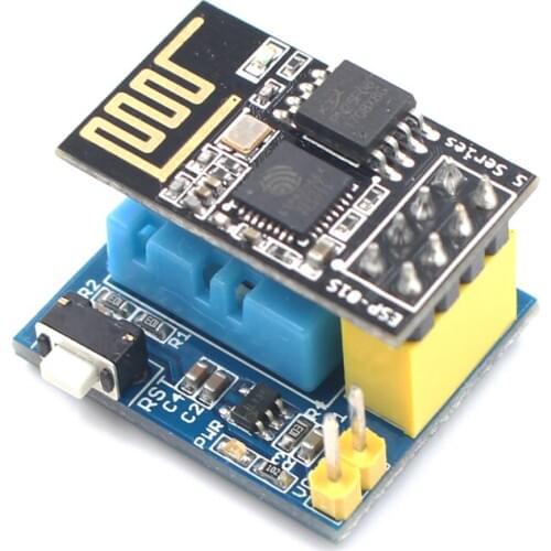 Elecrow ESP8266 ESP-01 ESP-01S DHT11 Temperature Humidity Sensor for Arduino Wifi Wireless Module Smart Home IOT DIY Project Kit