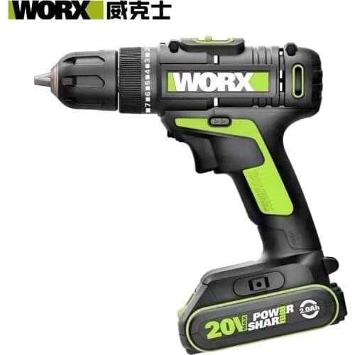 WORX Electric Drill WU172 Rechargeable 20V Lithium Battery Hand Household Screwdriver