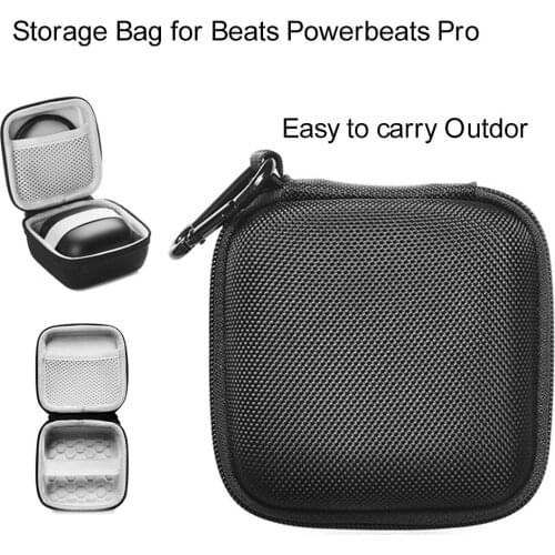 Storage Box for Beats Powerbeats Pro Wireless Bluetooth Sports Earphone Bag Wear-Resistant and Dirt-Resistant Case