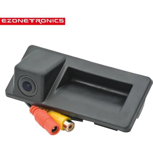 HD Car Rear View Camera For VW Touran Tiguan Teramont C-TREK Lavida Skoda Superb Auto Trunk Handle Reverse Camera accessories
