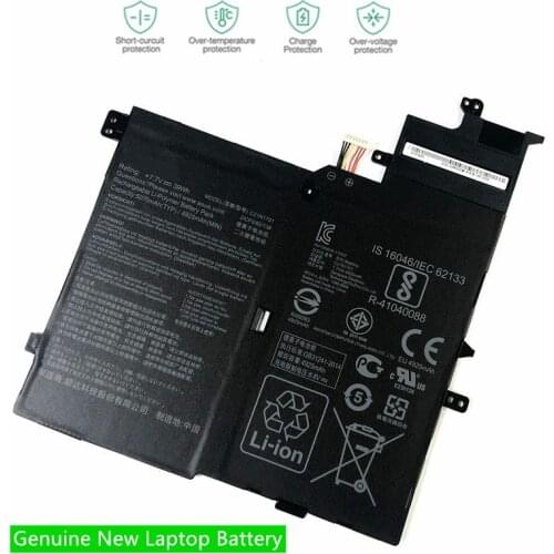 HKFZ NEW 7.7V 39Wh Original C21N1701 Laptop Battery For Asus VivoBook S460UA K406UA S460U