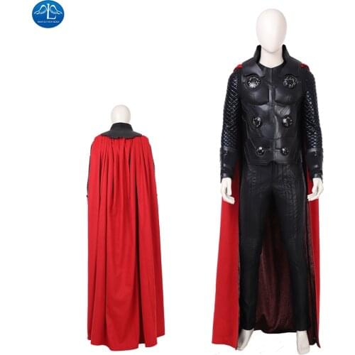 ManLuYunXiao Superhero Thor Cosplay Costume Movie Thor Ragnarok Cosplay Outfit Halloween Costumes For Men Adult Custom Made