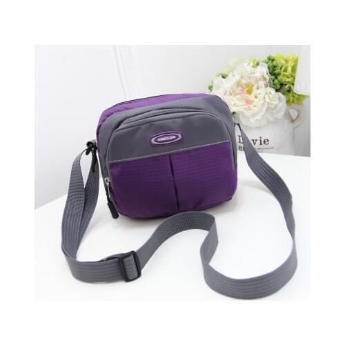 Fashion Mini Shopping Women Handbags!Hot Colorful Lady Casual Small Shoulder&Crossbody bags All-match Nylon Solid Flap Carrier