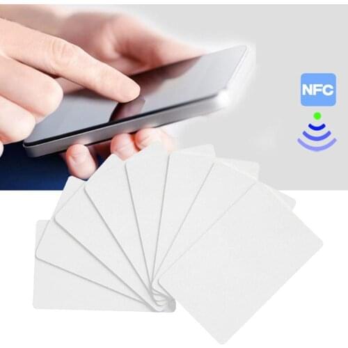 100PCS NFC Cards Access Control Rewritable Blank PVC Ntag215 NFC Cards for Tagmo Amiibo Games All NFC-Enabled Mobile Phone