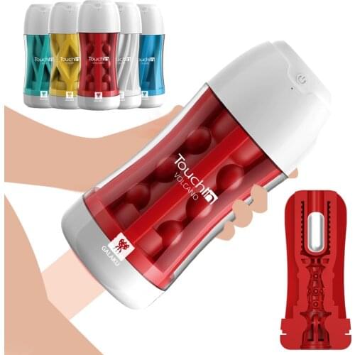 Newst 20 Mode Male Blowjob Masturbator Realistic Vagina With Strong Suction Powerful Vibrating Sex Toys For Men Masturbation Cup