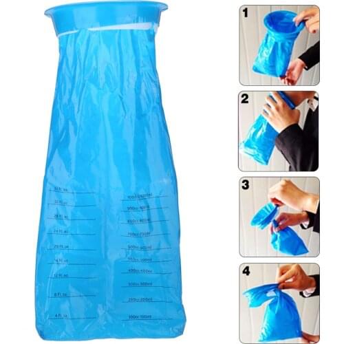 10/50Pcs 1000ml School Hotel Travel Disposable Car Airplane Nausea Sickness Emergency Emesis Bag Motion Pregnancy Vomit Cleaning