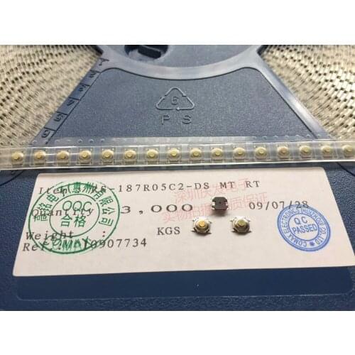 Original new 100% RS-187R05C2-DS 4*4*1.7 patch touch switch display 5.2x5.2x1.7