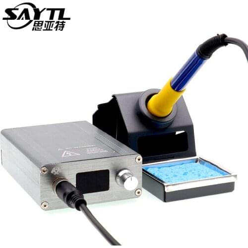 OSST12 soldering station electronic welding iron 2019 New version STC T12 OLED Digital Soldering Iron T12-D Soldering Iron Tips