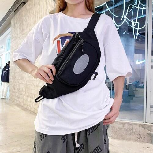 Casual Waist Bag For Men 2020 Fanny Pack Solid Color Unisex Crossbody Bag Men Belt Pack Phone Pouch Sports Male Chest Bags