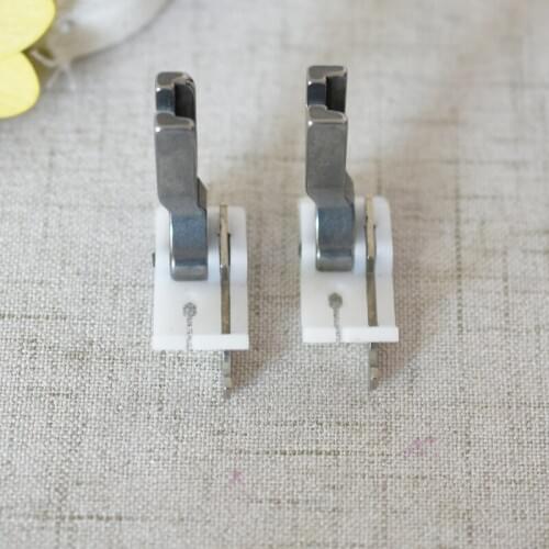 Industrial electric sewing machine plastic flange pressure foot SP-18 spigot open pressure knife claws
