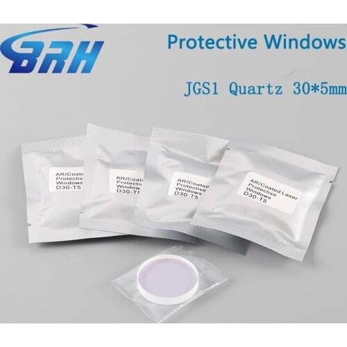 Raytools Precitec WSX Protective Lens/Windows JGS1 30*5mm 1064nm For P0795-1201-00001 Precitec Rofin Fiber Laser Cutting Machine